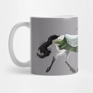 Winter dappled horse Mug